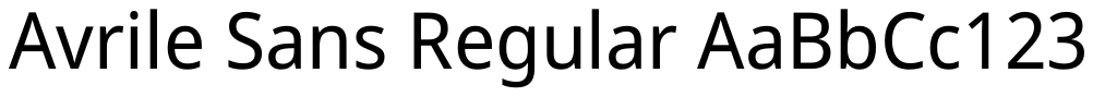 Avrile Sans