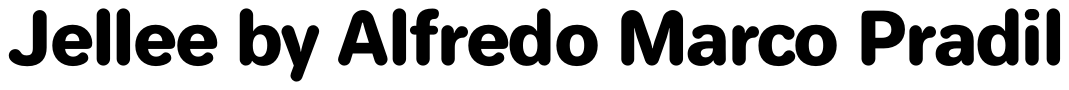Jellee Typeface